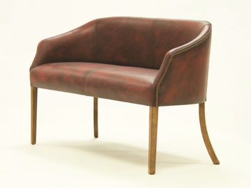 GIRONA ORIGINS - Leather small sofa by Crearte Collections - view 3